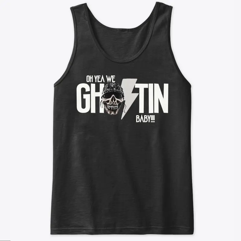 Ghostin Skull Head Tanktop